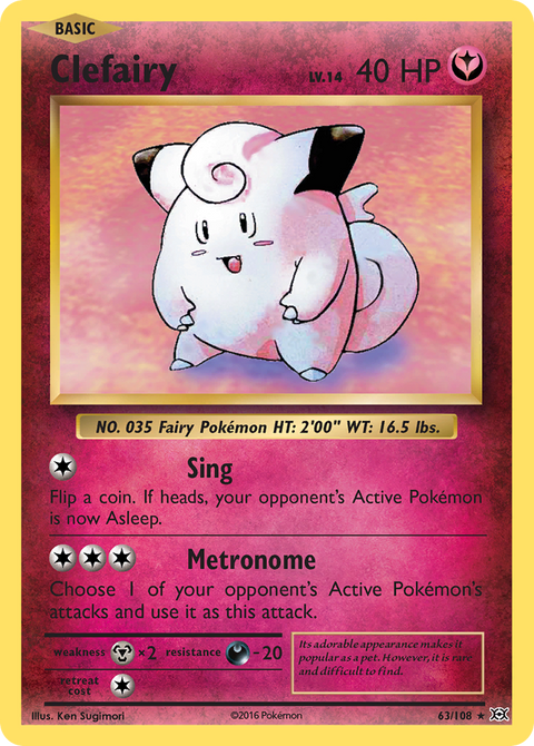 Clefairy - 63/108