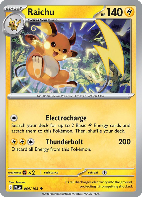 Raichu - 064/193