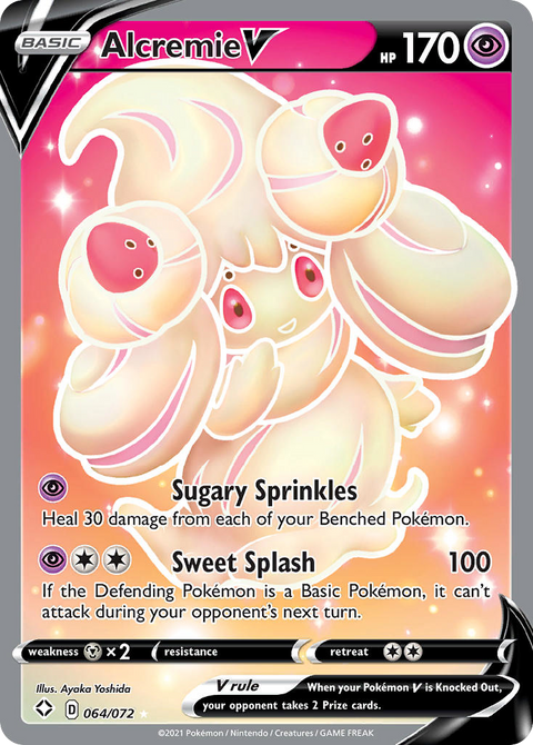 Alcremie V (Full Art) - 064/072