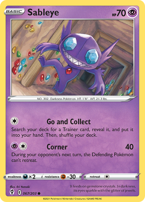 Sableye - 067/203