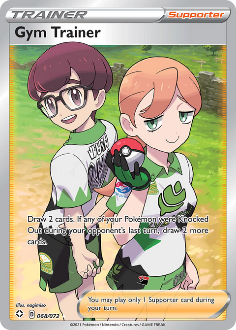 Gym Trainer (Full Art) - 068/072