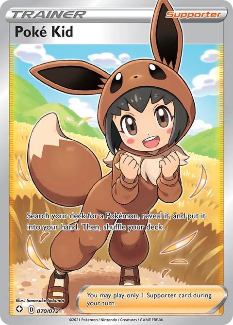 Poké Kid (Full Art) - 070/072