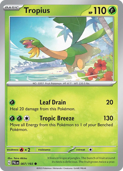 Tropius - 007/193