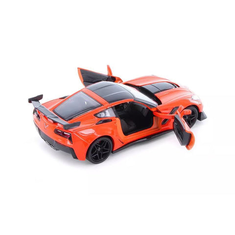 1:24 2019 Corvette ZR1 Orange - Motor Max Diecast