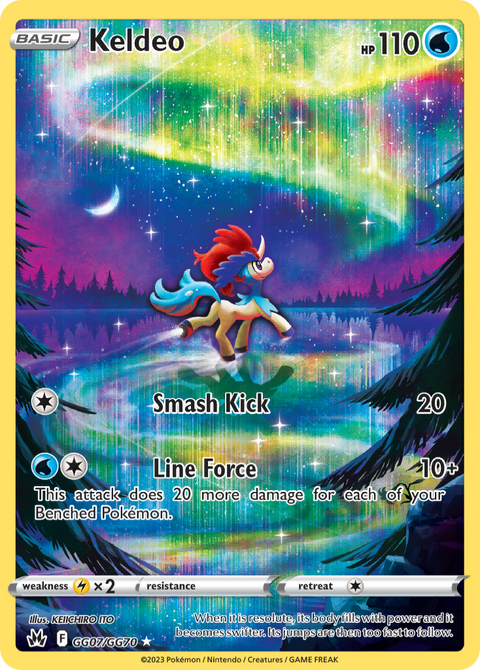 Keldeo - GG07/GG70