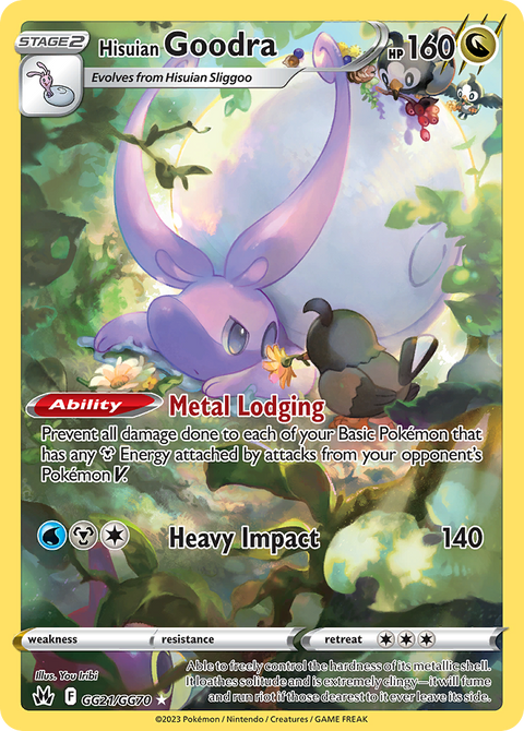 Hisuian Goodra - GG21/GG70