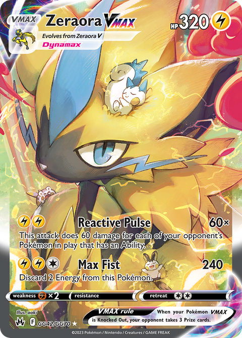 Zeraora VMAX - GG42/GG70