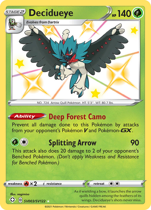 Decidueye - SV003/SV122