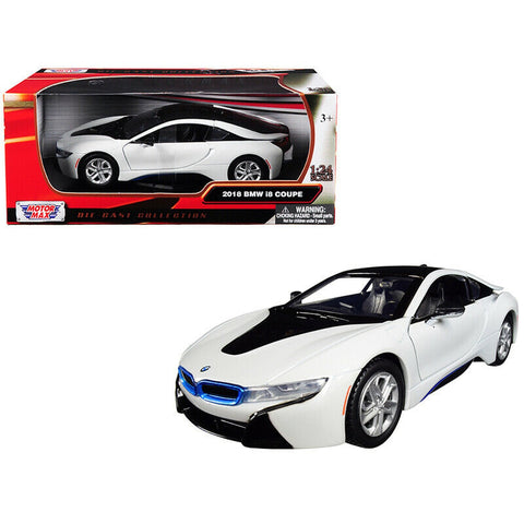 1:24 2018 BMW i8 COUPE - Motor Max Diecast