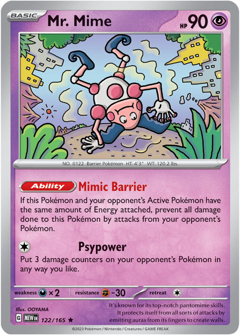 Mr. Mime - 122/165